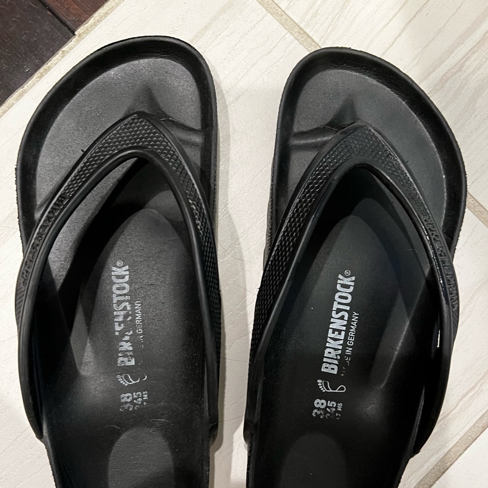 Birkenstock EVA Honolulu flip flops, size 38.
